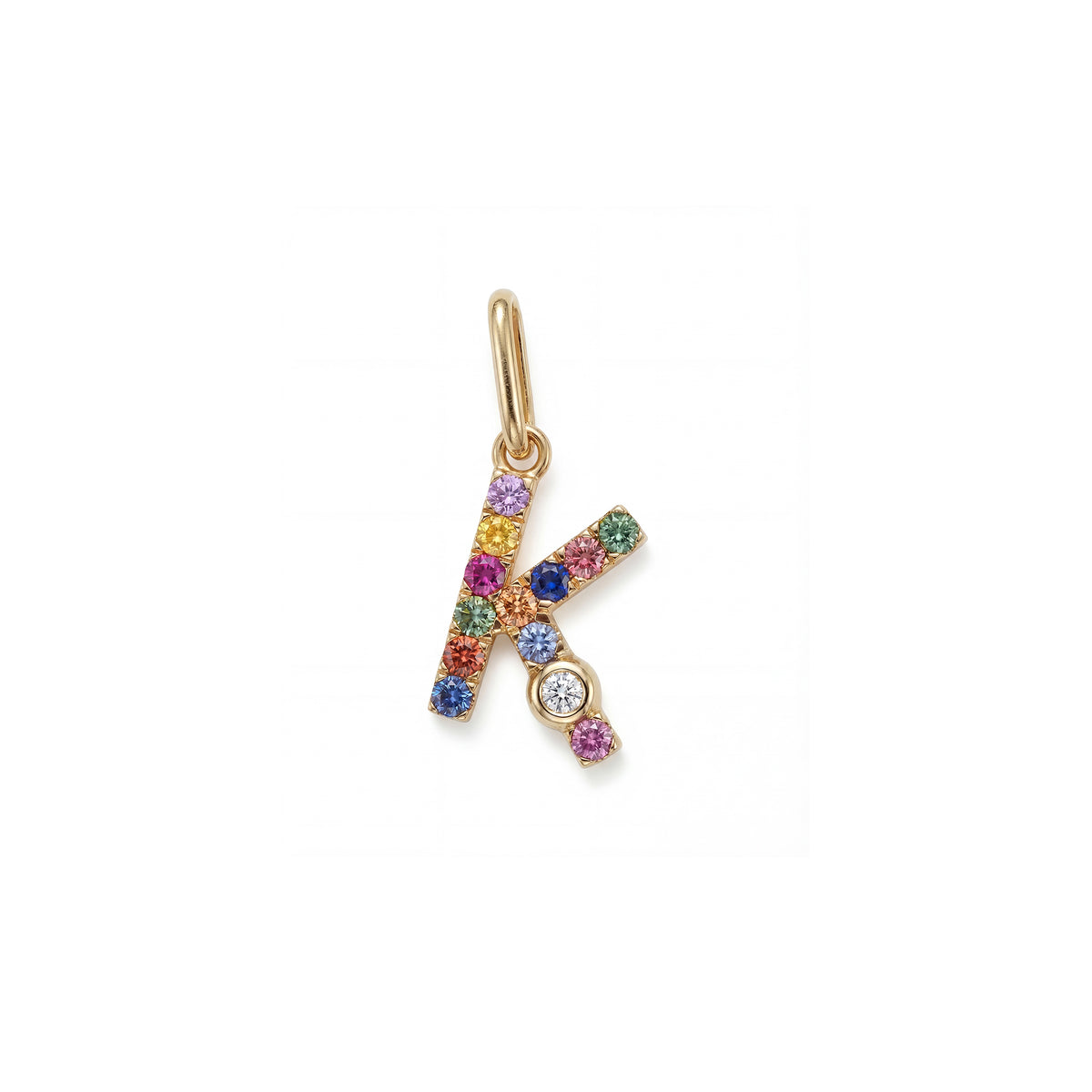 Beauty Mark Initial Charm